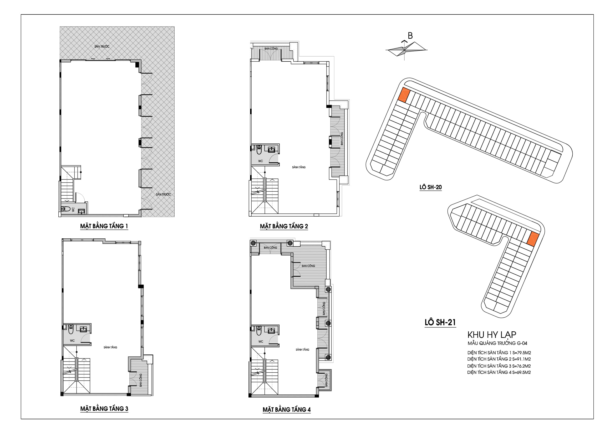 Lay Out Quảng Trường