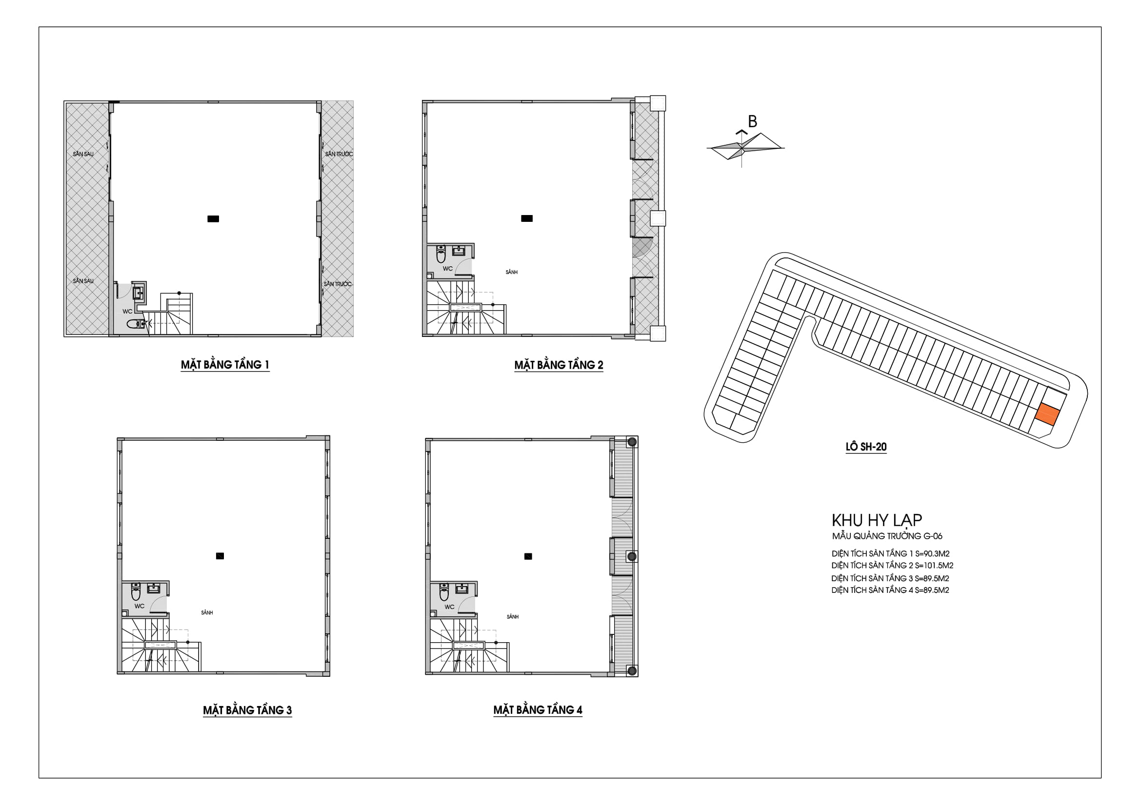 Lay Out Quảng Trường